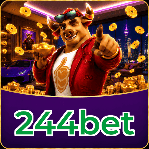 Logo 244bet Telegram Canal Oficial